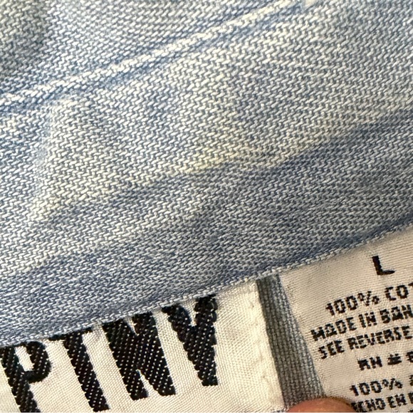 Vintage PTNY Denim Shirt with Daisy Embroidery - Picture 2 of 4